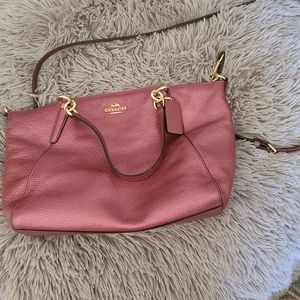 Coach Small Kelsey Antique Rose Gold